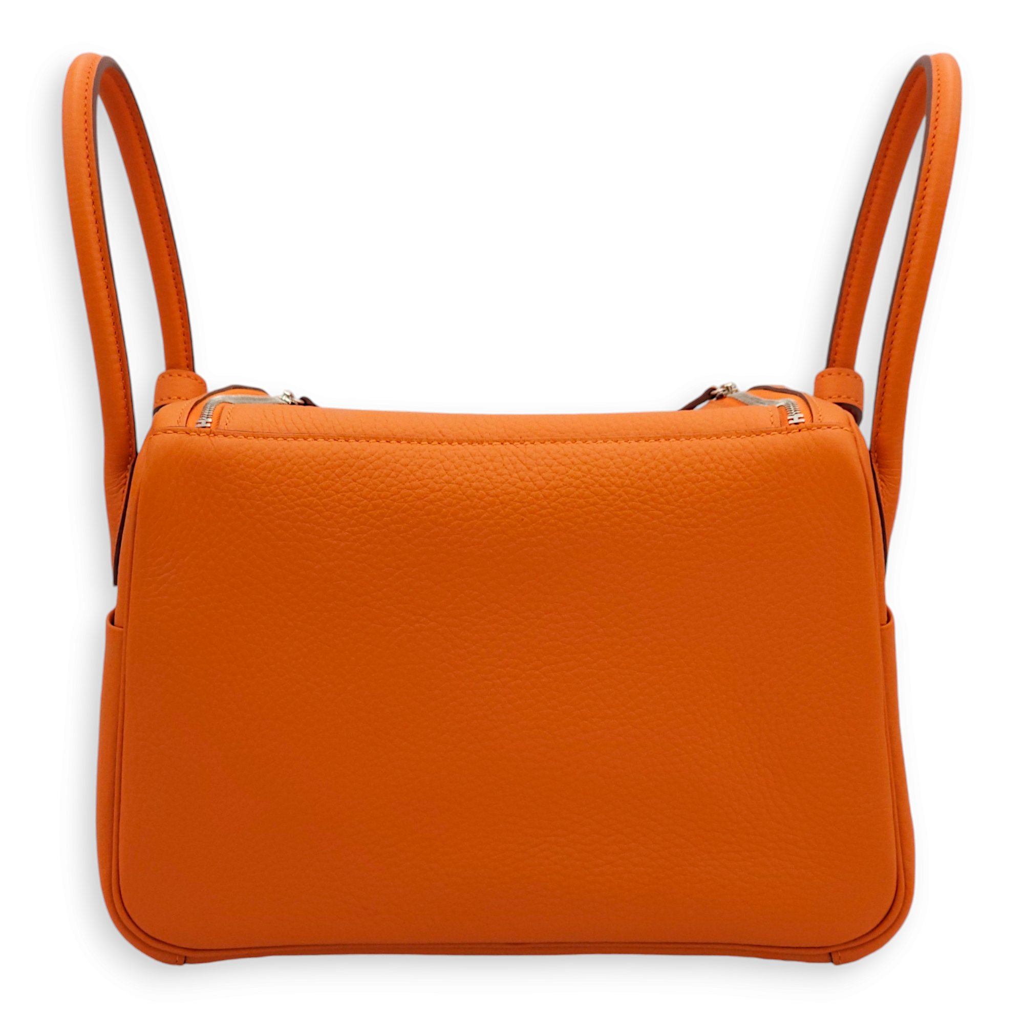 Lindy 26 Orange in Clemence, Palladium hardware