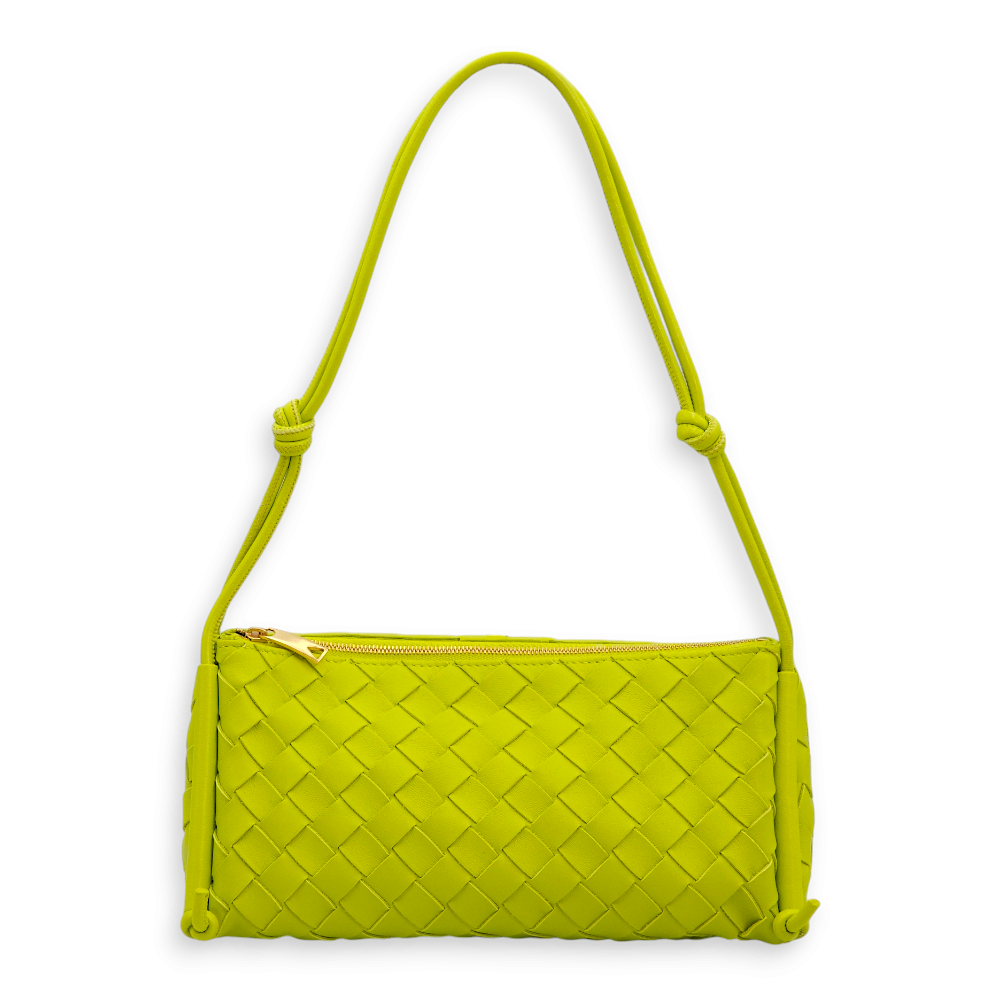 【送料&関税込】Bottega Veneta Light Green Nappa Leather Pad Bottega Veneta Small Green Leather Nappa Intreccio Cassette