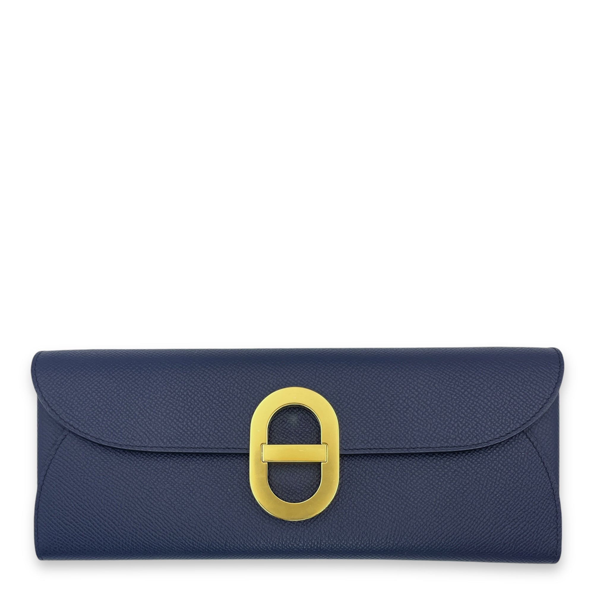 気品あるブルーノワール【HERMES】ジレ col camionneur Hermès Bleu Collection Singapore: Preloved Luxury Bags