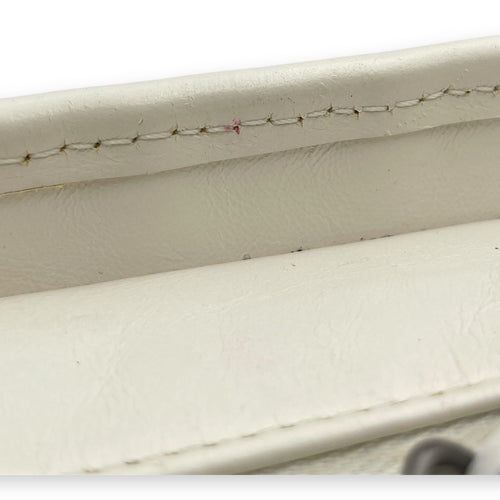 Gabrielle Wicker Small Multi-colour Shoulder Bag in Rattan, Calf, 3-Tone hardware