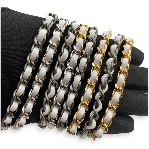 Gabrielle Wicker Small Multi-colour Shoulder Bag in Rattan, Calf, 3-Tone hardware