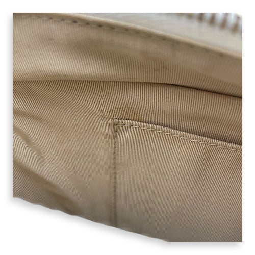 Gabrielle Wicker Small Multi-colour Shoulder Bag in Rattan, Calf, 3-Tone hardware