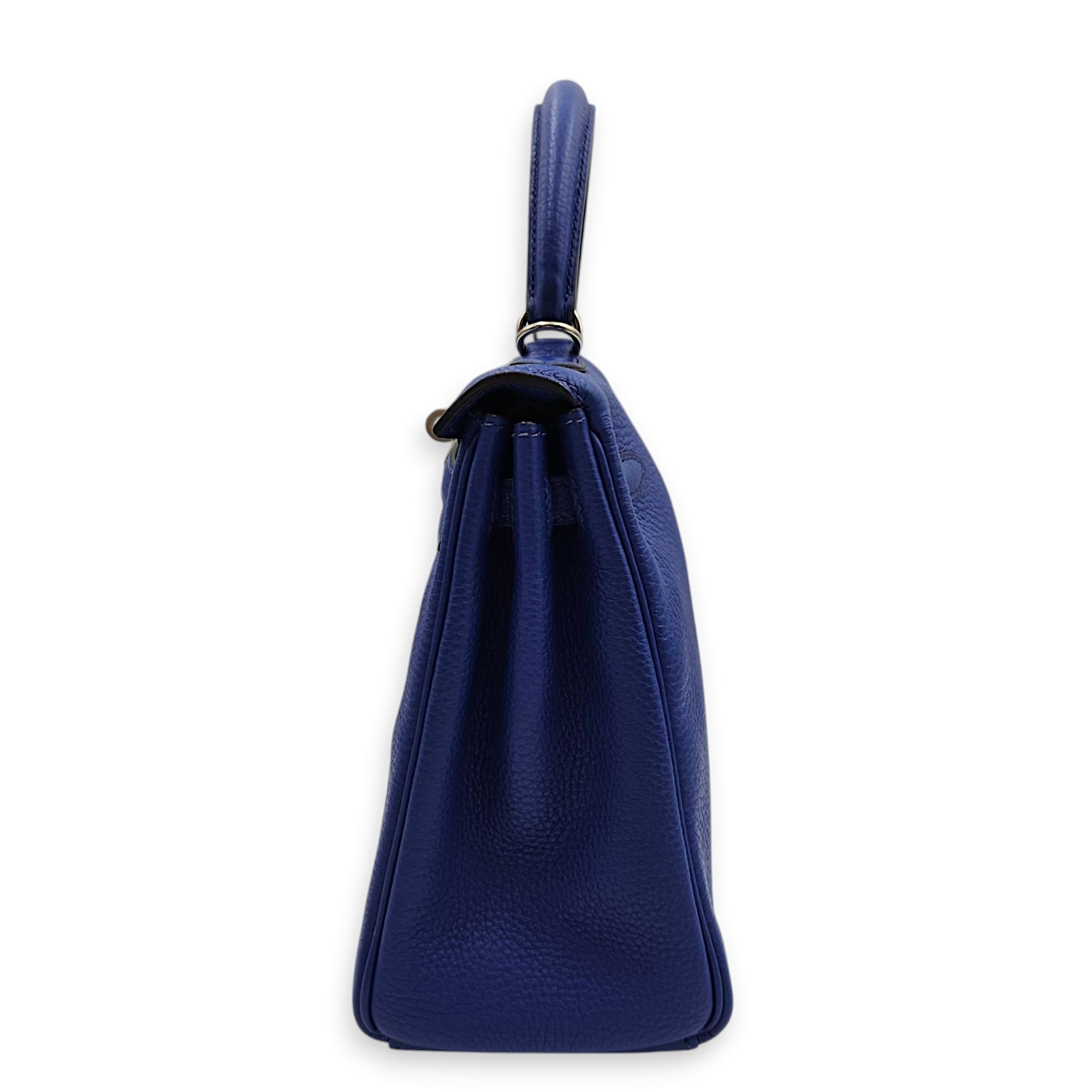 Kelly 25 Blue Electric in Togo, Palladium hardware