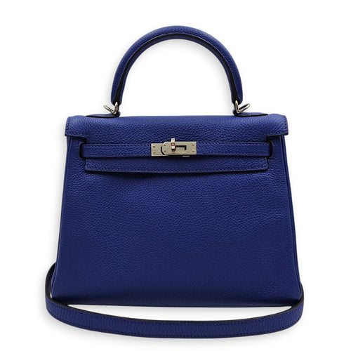 Kelly 25 Blue Electric in Togo, Palladium hardware