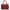 Selleria Linda Burgundy Top Handle Bag in Calfskin, Silver hardware