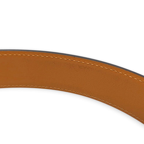 Super H 32 S Black Belt in Epsom, Brushed Palladium hardware