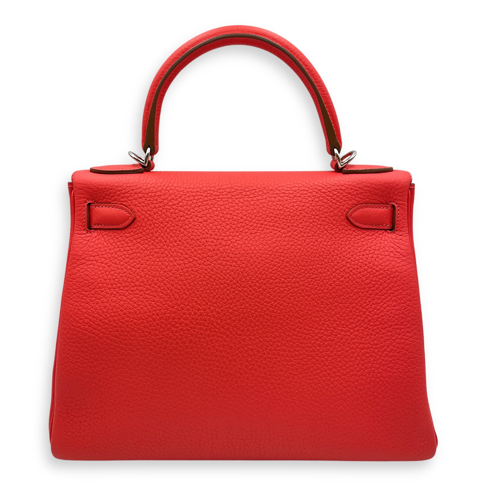 Kelly 28 Rose Jaipur in Clemence, Palladium hardware