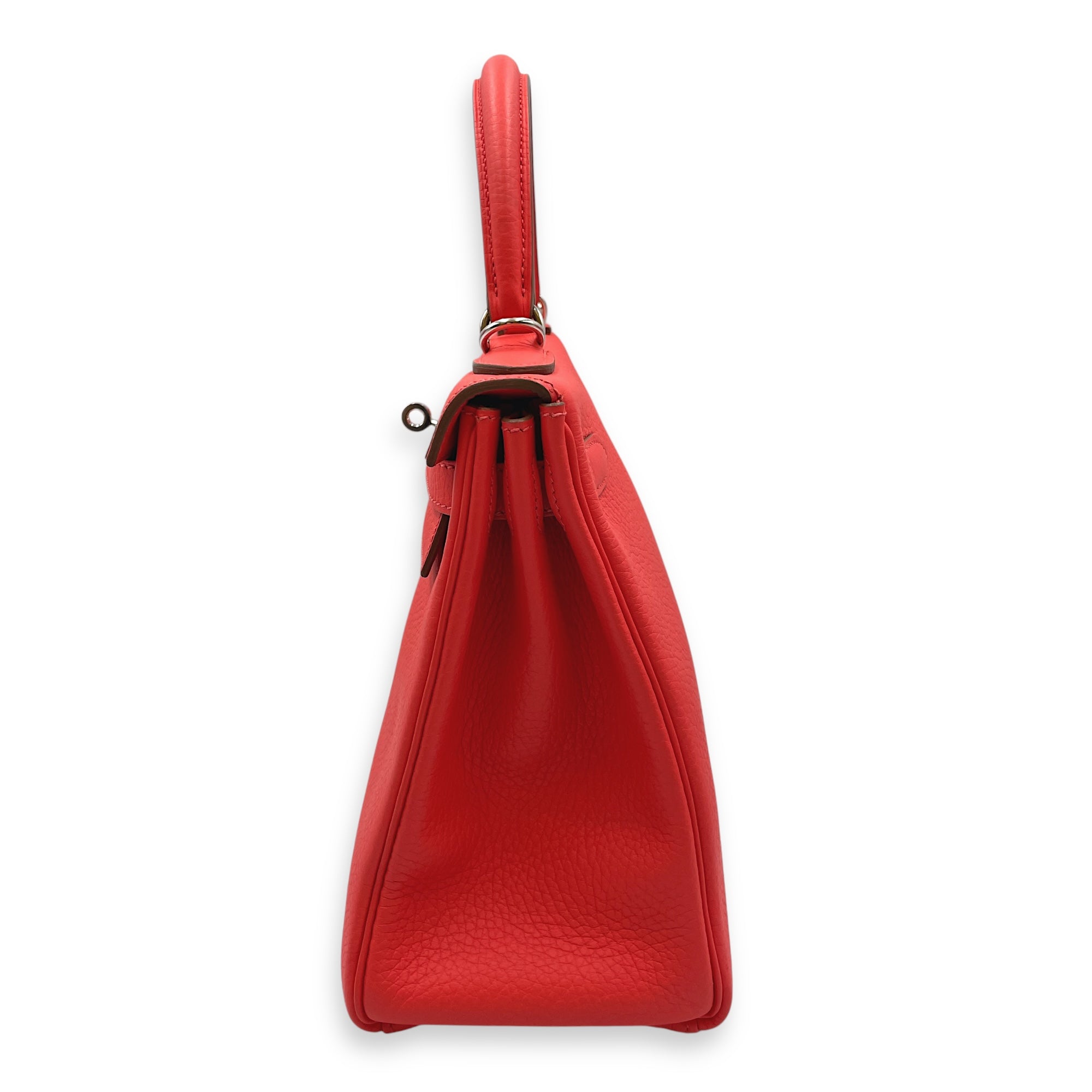 Kelly 28 Rose Jaipur in Clemence, Palladium hardware