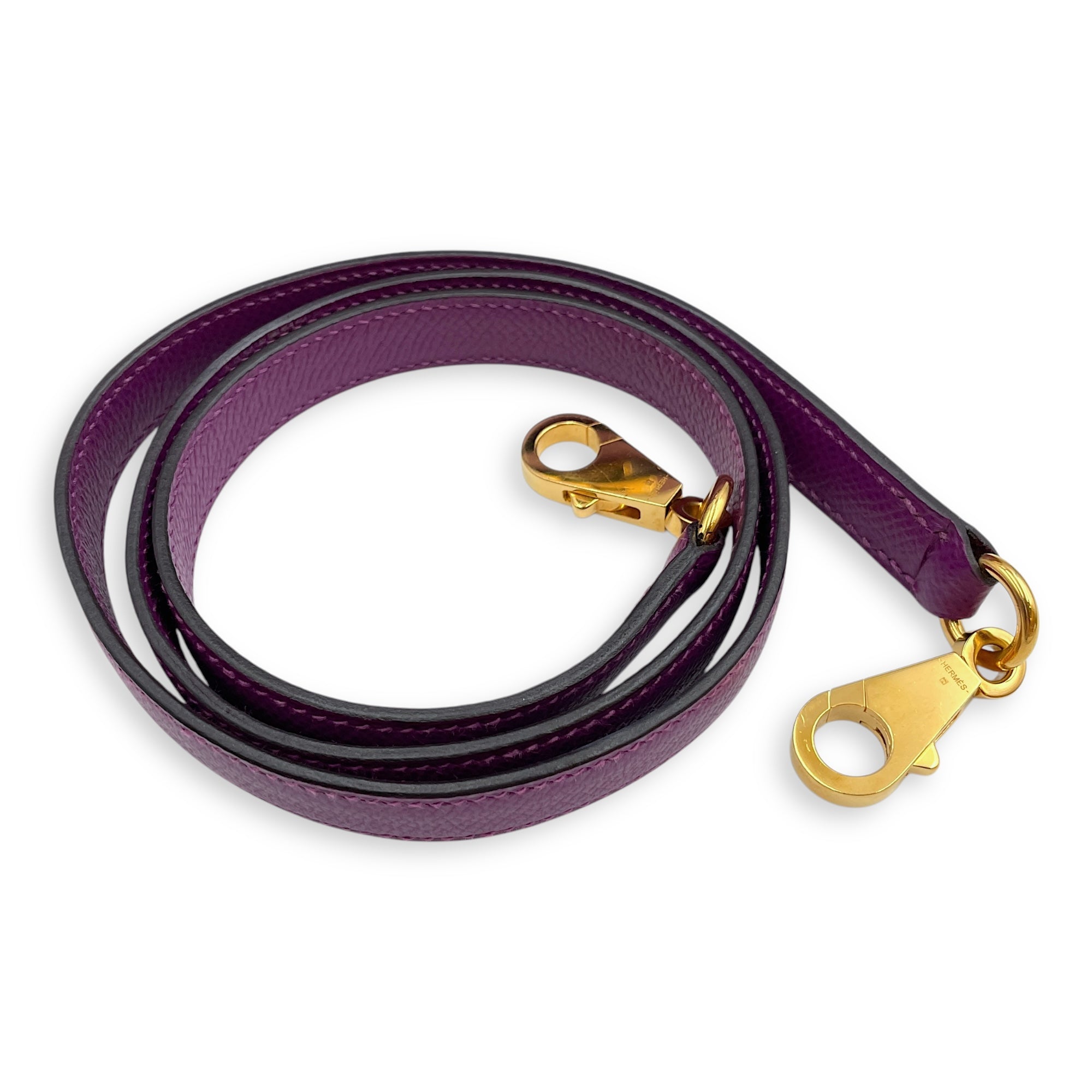 Sellier Kelly 25 Anemone in Epsom, Gold hardware