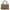 Quilted Coco Mini Beige Top Handle Bag in Caviar Leather, Gold hardware