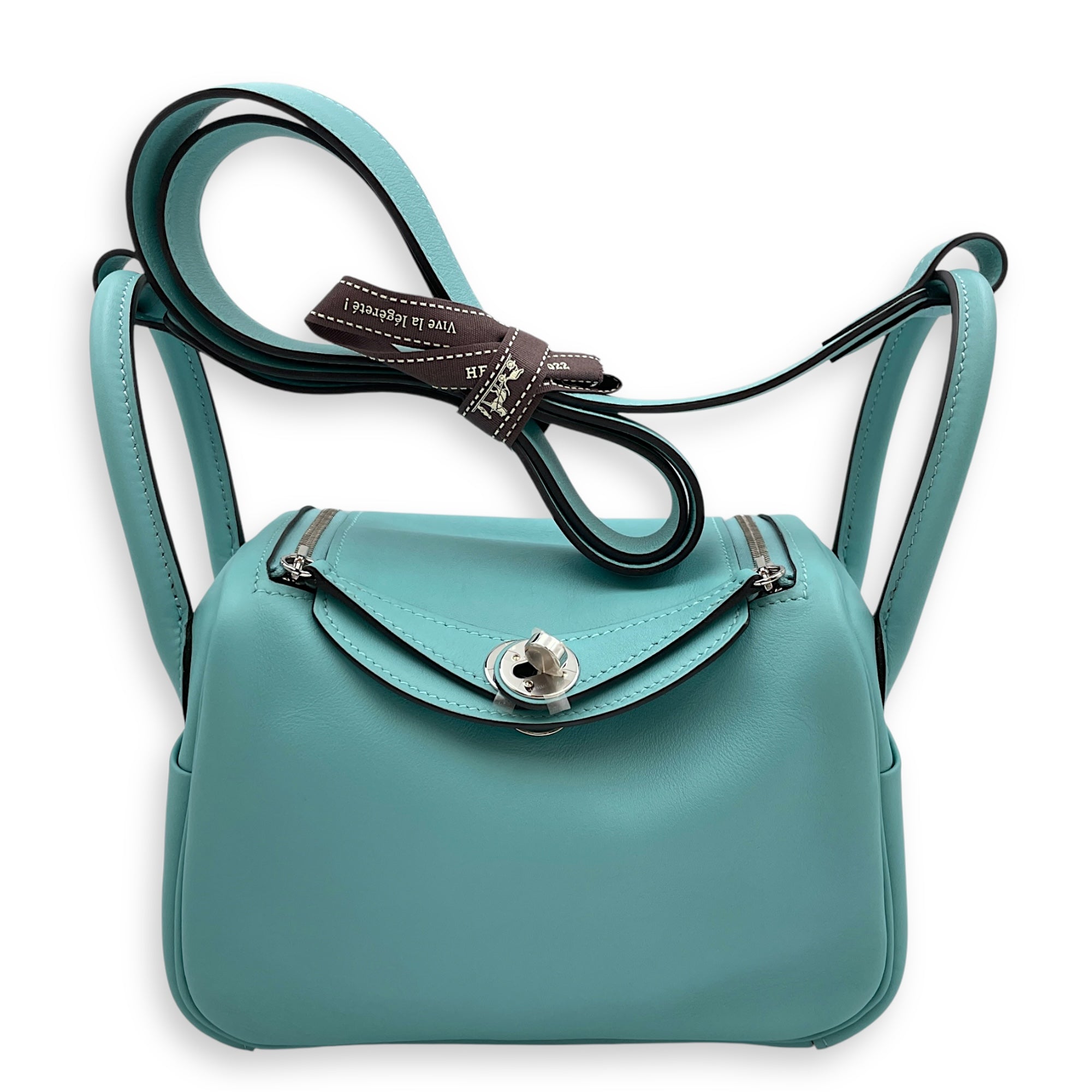 Lindy Mini Blue Atoll in Swift, Palladium hardware