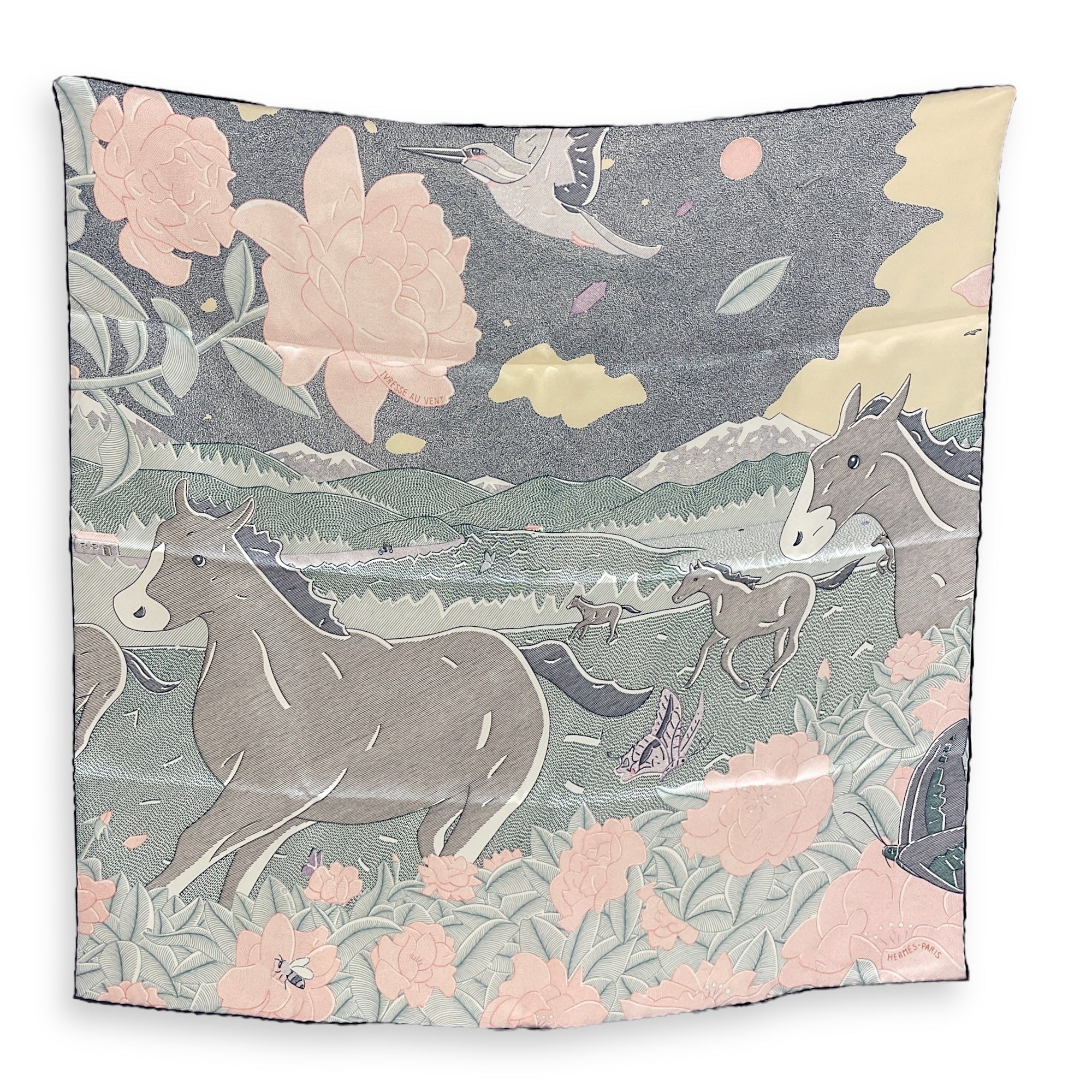 ◆芸術美◆HERMES Carre 70 Ivresse Au Vent スカーフ Ivresse Au Vent scarf 70 | Hermès Australia
