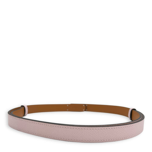 Kelly 18 Belt Mauve Pale Belt in Epsom, Palladium hardware