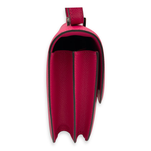 Constance 18 Rose Mexico in Epsom/Shiny Alligator, Palladium hardware