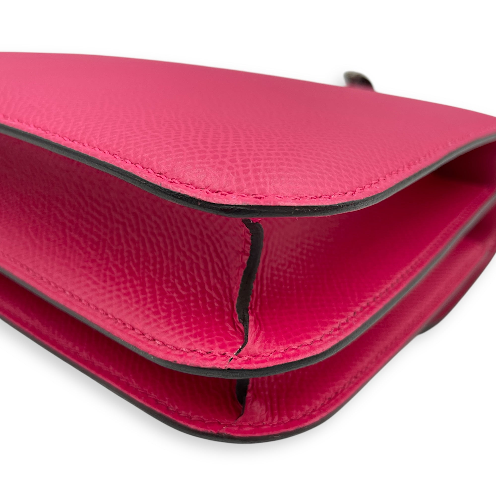 Constance 18 Rose Mexico in Epsom/Shiny Alligator, Palladium hardware