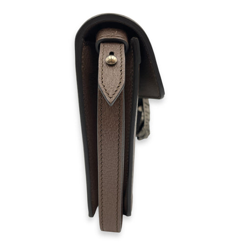 Dionysus GG Cannage Wristlet Clutch in Coated Canvas, Palladium hardware