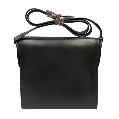 Vintage Shoulder Bag Black in Box, Gold hardware