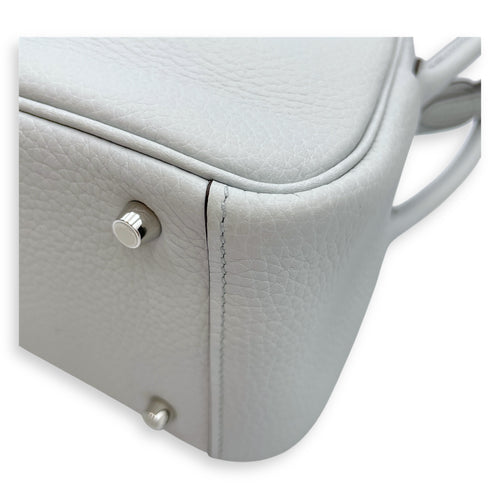 Lindy II Mini Blue Pale in Clemence, Palladium hardware