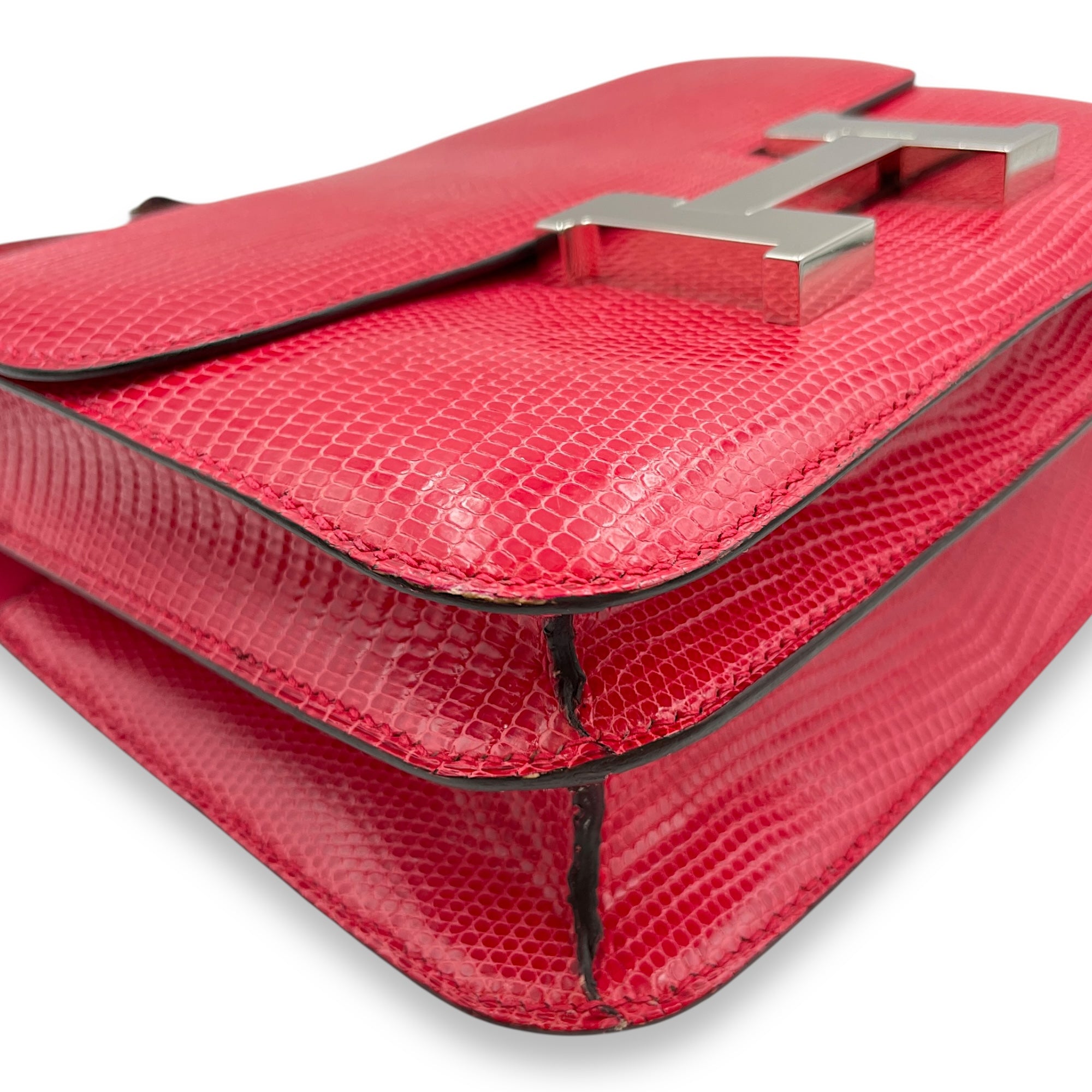 Constance 18 Rose Extreme in Lizard Varanus Niloticus, Palladium hardware