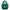 Shearling Quilted Vanity Green Shoulder Bag in Lambskin, Gold hardware