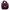 Shearling Quilted Vanity Purple Shoulder Bag in Lambskin, Gold hardware