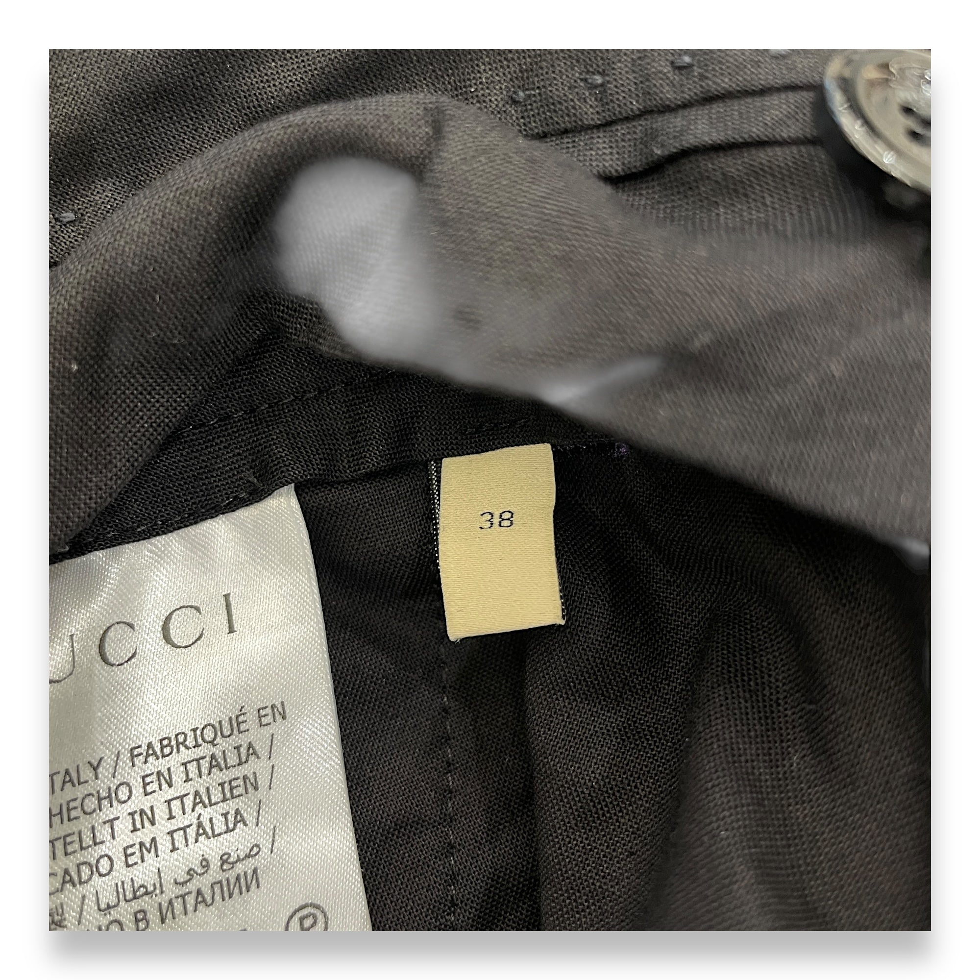 Purple Trousers 38 Ready-To-Wear in Polyester