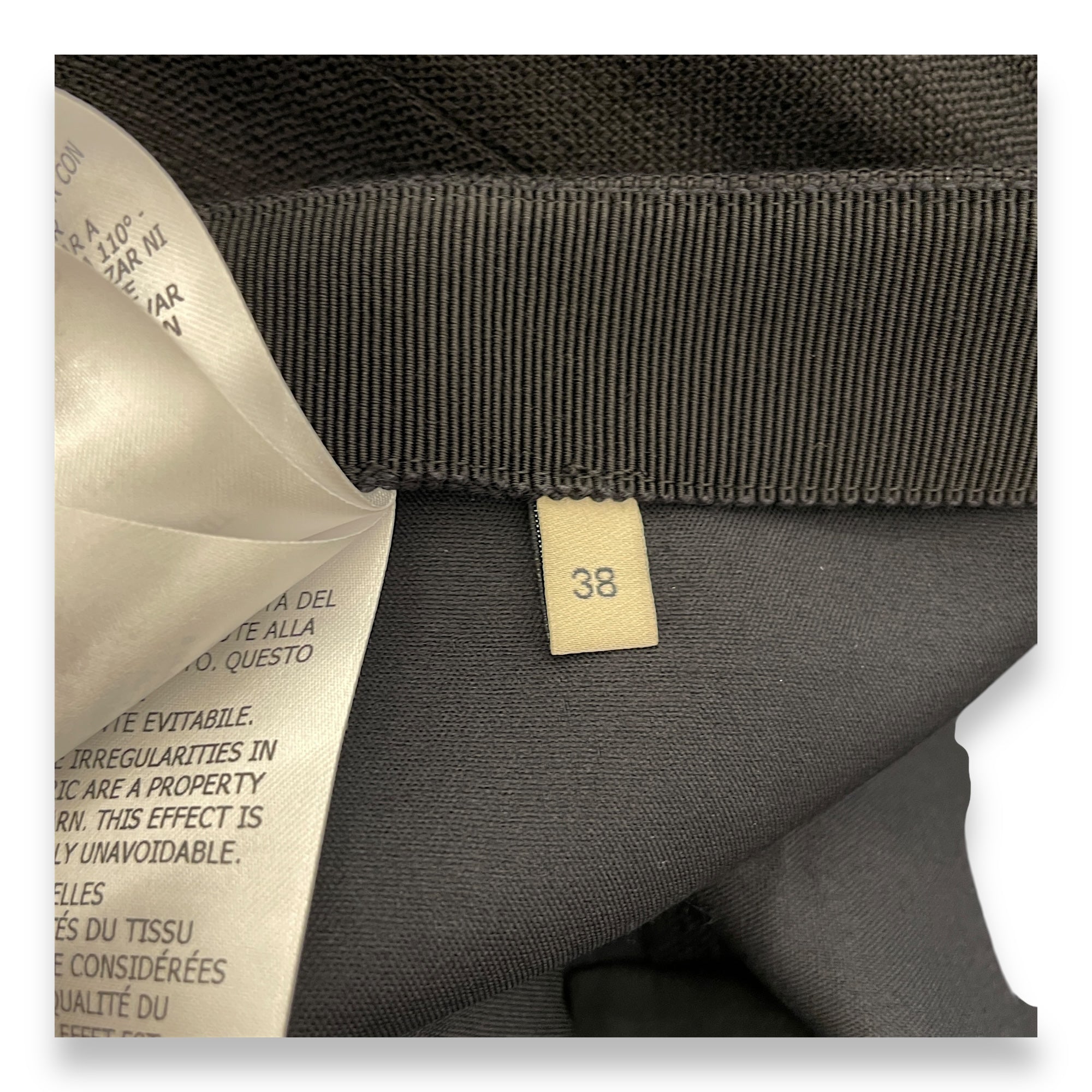 Black Pants 36 Ready-To-Wear in Viscose