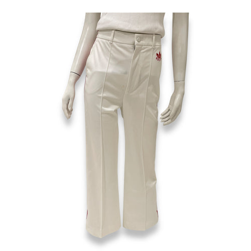 Gucci x Adidas Track Pants 38 White/Red Ready-To-Wear in Polyester