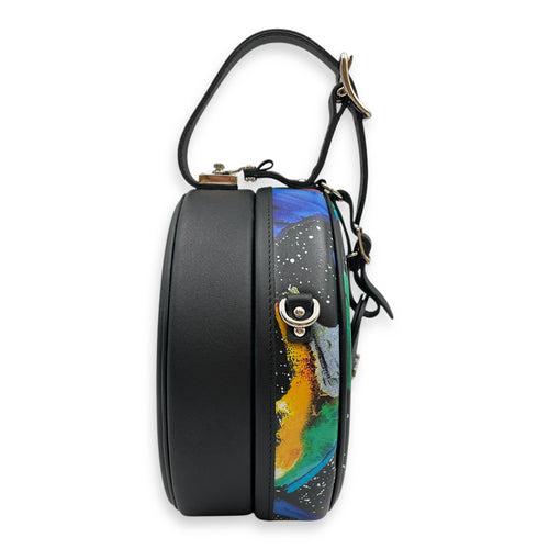 Splash Petite Boite Chapeau Multi-colour Shoulder Bag in Calfskin, Palladium hardware