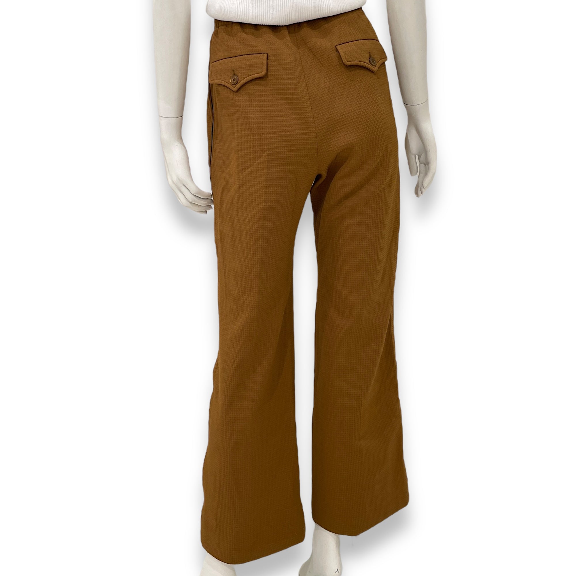 Gucci x Adidas Ripstop Jersey Pants 38 Brown Ready-To-Wear in Polyamide