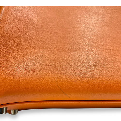 Kelly 32 Orange in Swift, Palladium hardware