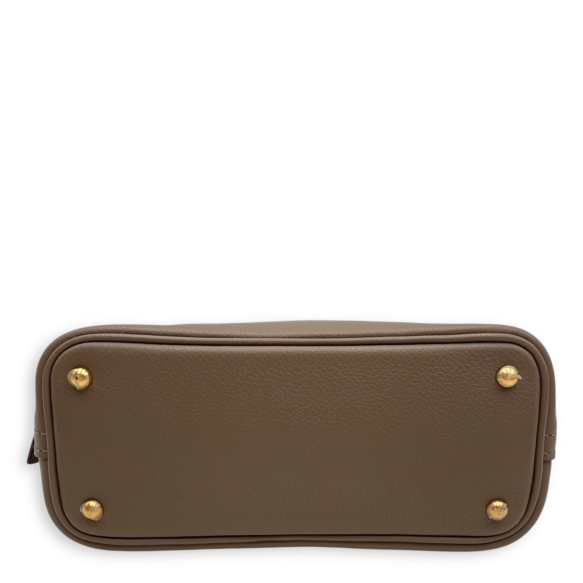 Bolide 1923 Mini Etoupe/Ebene in Evercolor, Gold hardware