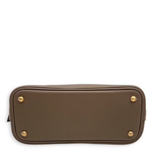 Bolide 1923 Mini Etoupe/Ebene in Evercolor, Gold hardware