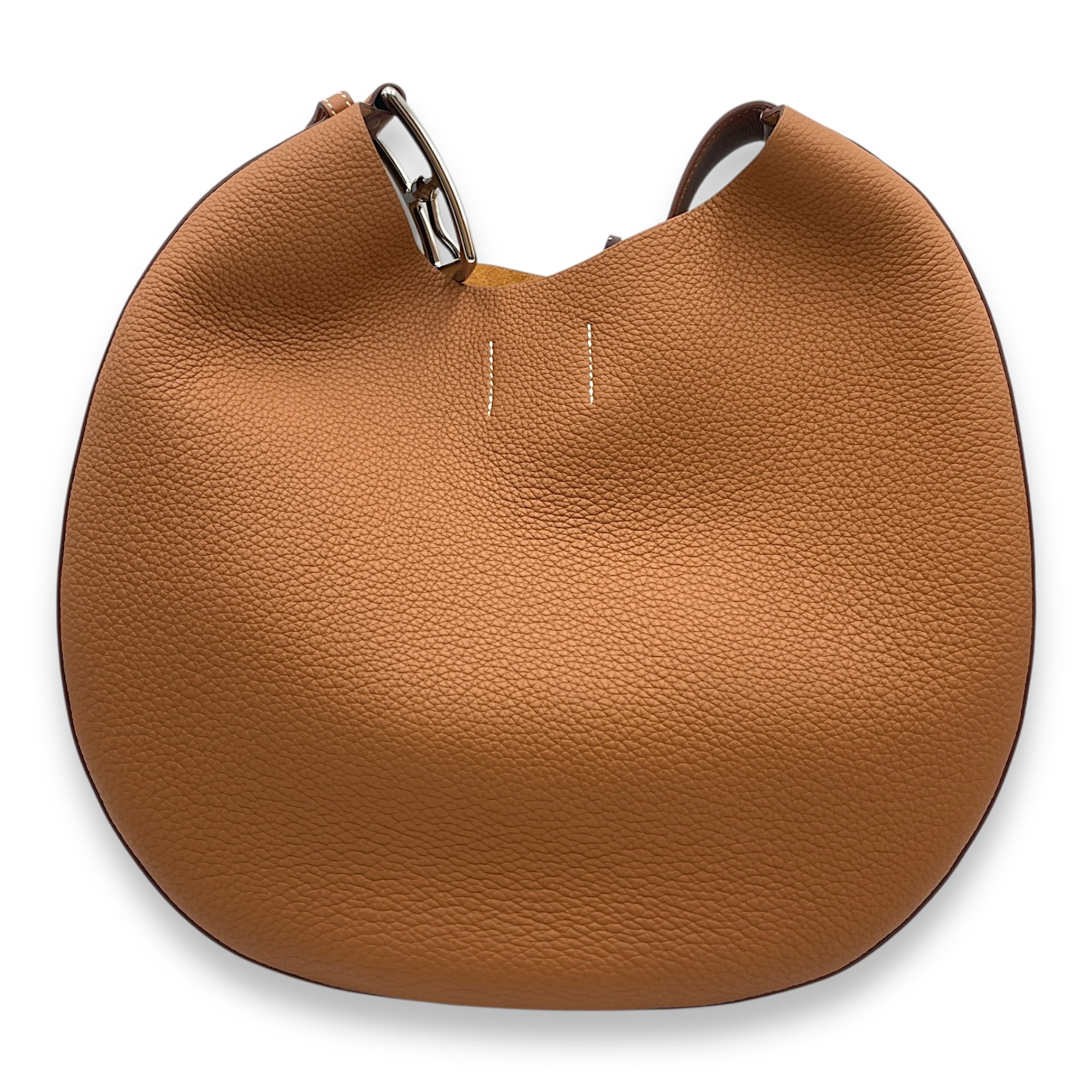 Acorn Bag Brown in Togo/Swift, Palladium hardware