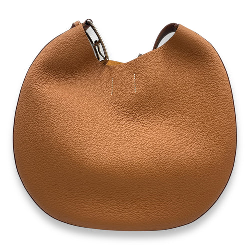 Acorn Bag Brown in Togo/Swift, Palladium hardware