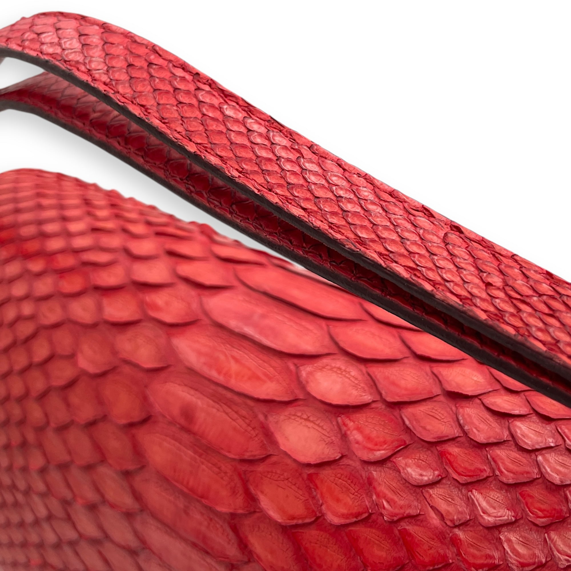 Classic Box Medium Red Flap Bag, Gold hardware
