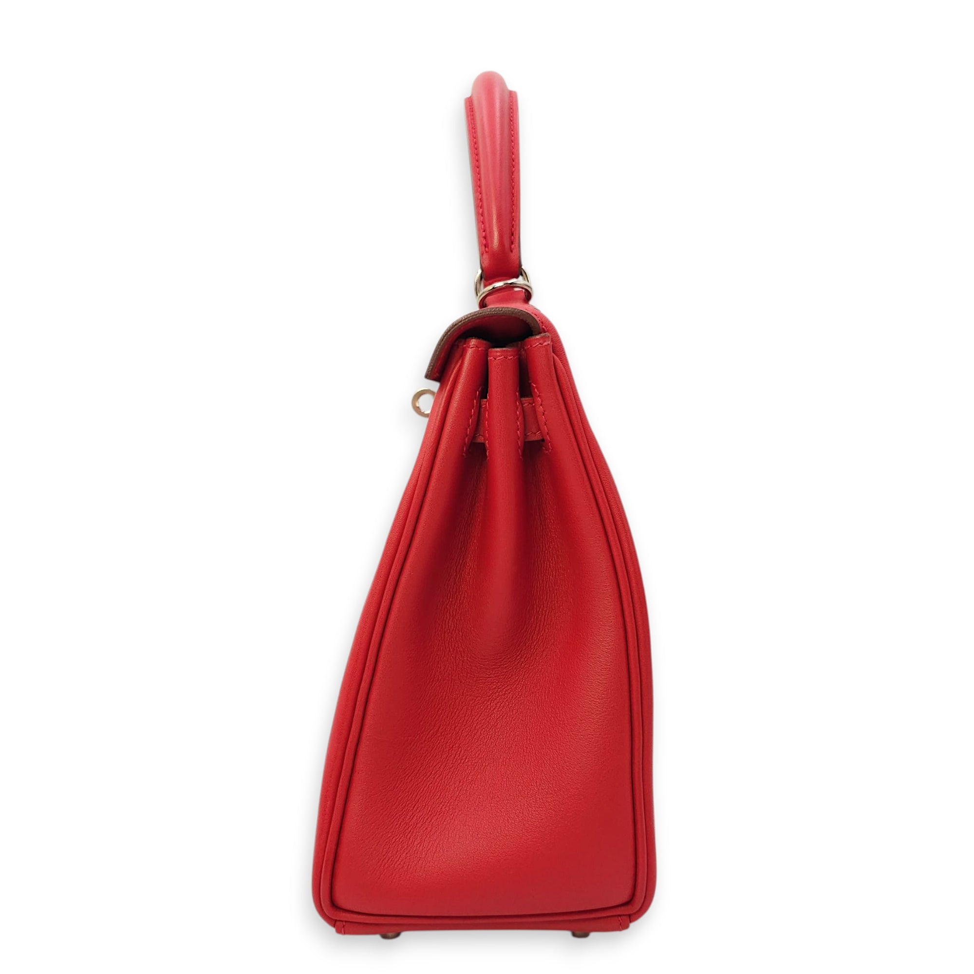 Kelly 25 Geranium in Swift, Palladium hardware