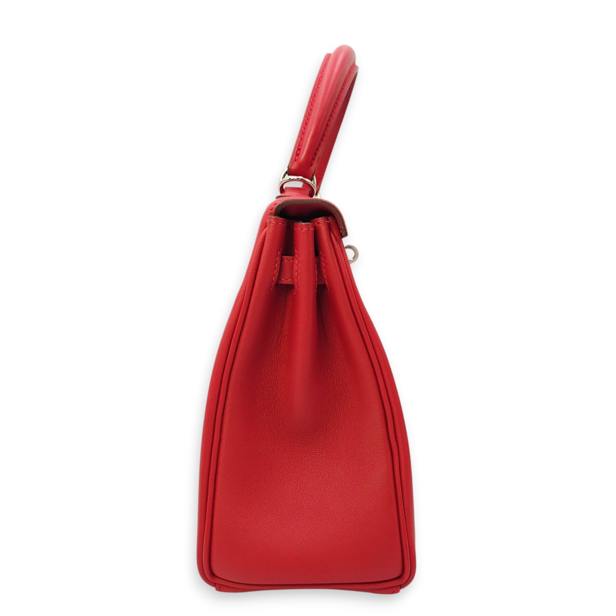 Kelly 25 Geranium in Swift, Palladium hardware