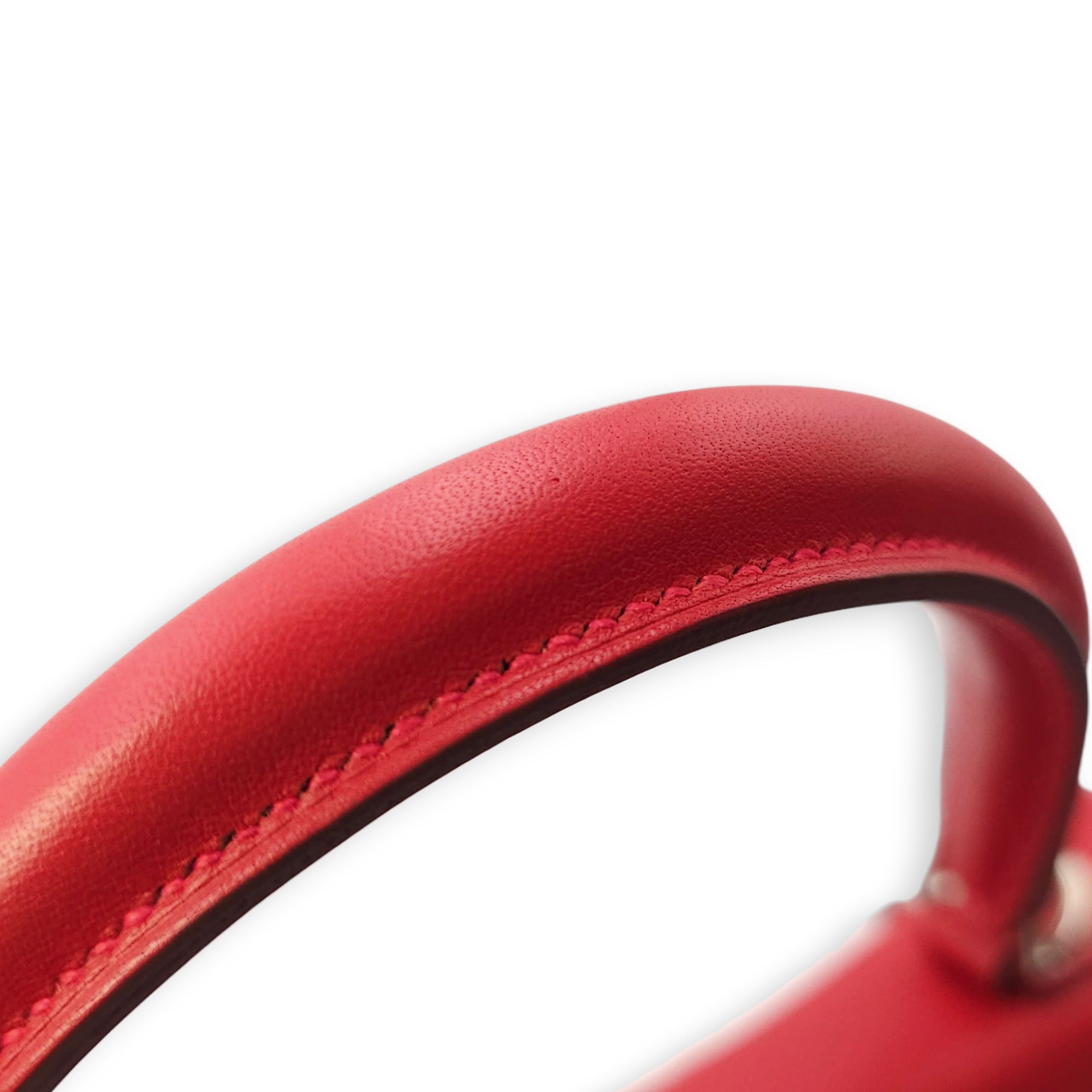 Kelly 25 Geranium in Swift, Palladium hardware