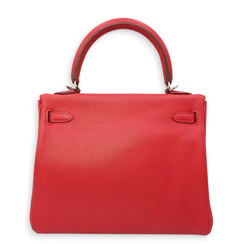 Kelly 25 Geranium in Swift, Palladium hardware