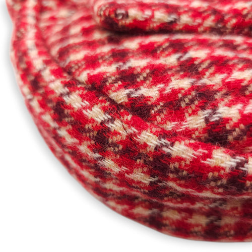 Coco Neige 24/25 Red Hobo Bag in Wool, Gold hardware