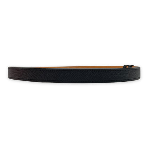 Kelly 18 Black Belt in Epsom, Rose Gold hardware