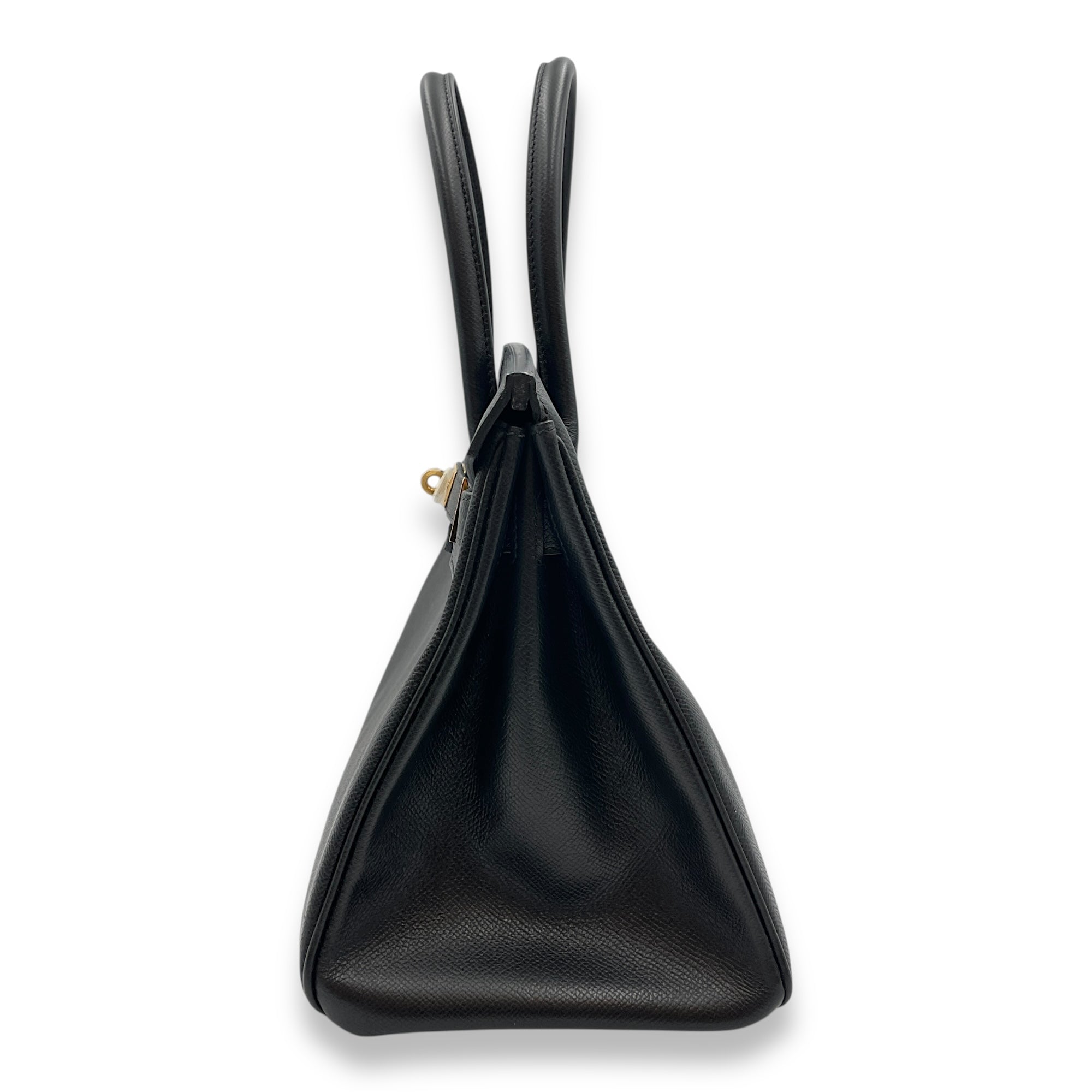 Birkin 30 Black in Epsom, Gold hardware
