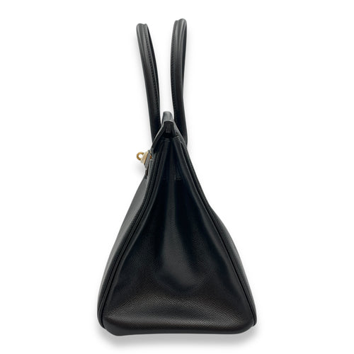 Birkin 30 Black in Epsom, Gold hardware