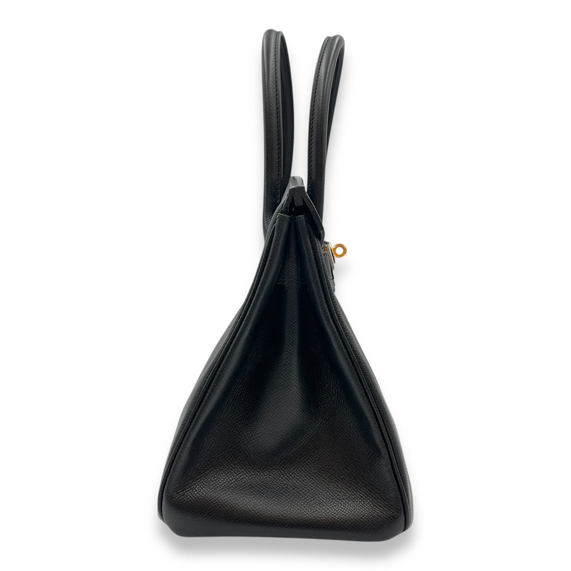 Birkin 30 Black in Epsom, Gold hardware