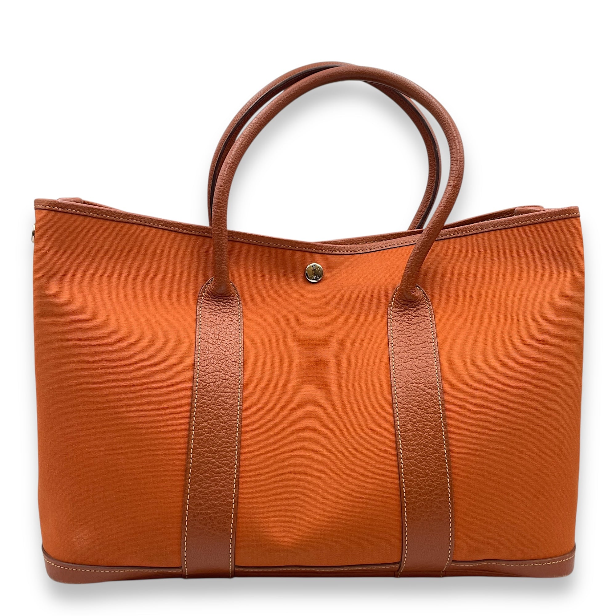 Garden Party 36 Potiron in Toile, Palladium hardware