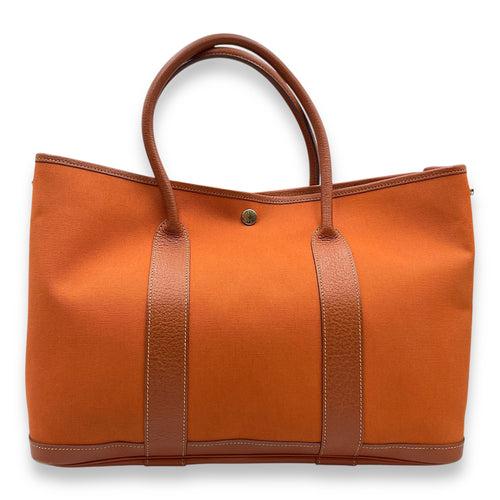 Garden Party 36 Potiron in Toile, Palladium hardware