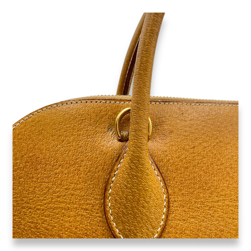 Bolide 35 Naturel in Veau Porc, Gold hardware