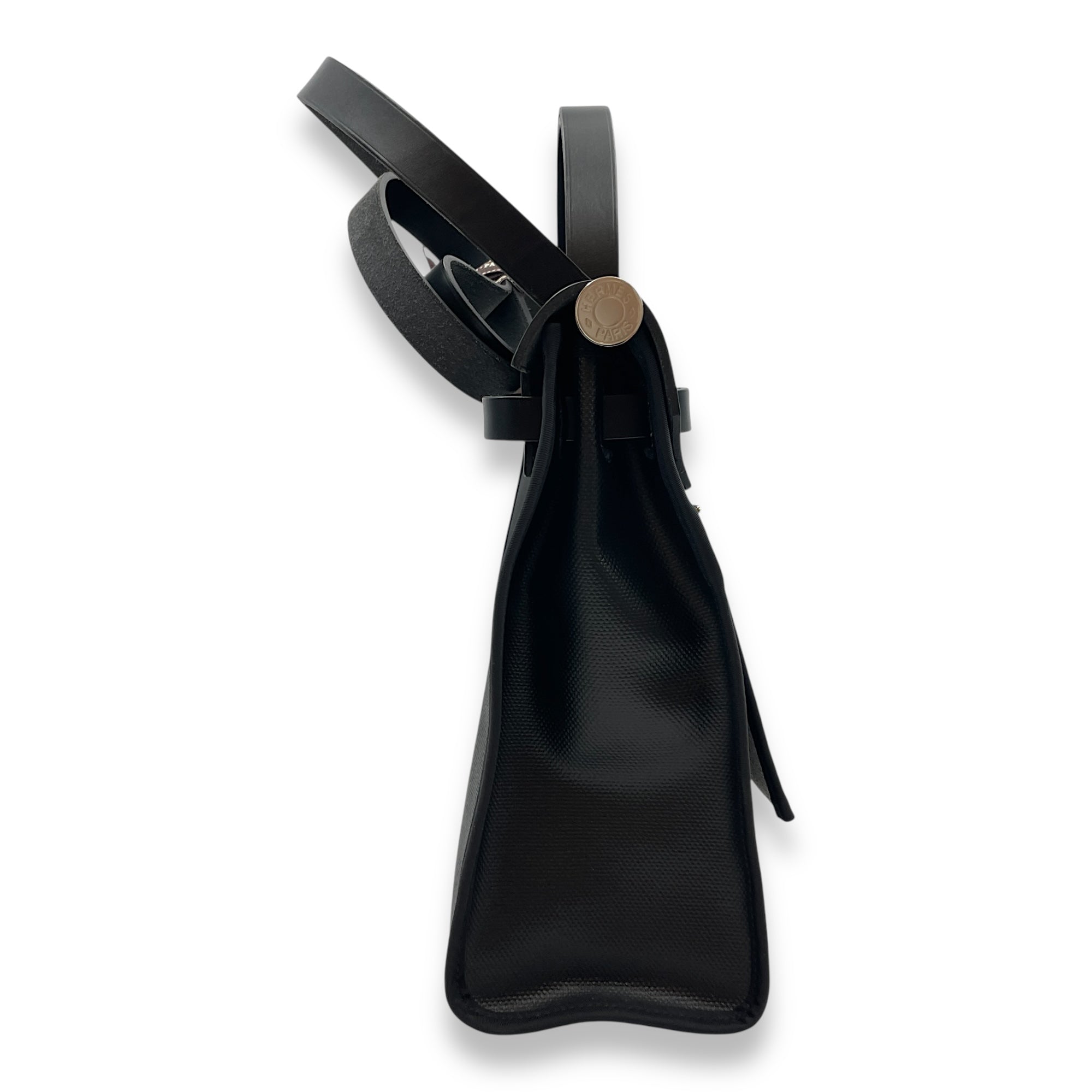 Herbag 31 Black in Toile Berline, Palladium hardware