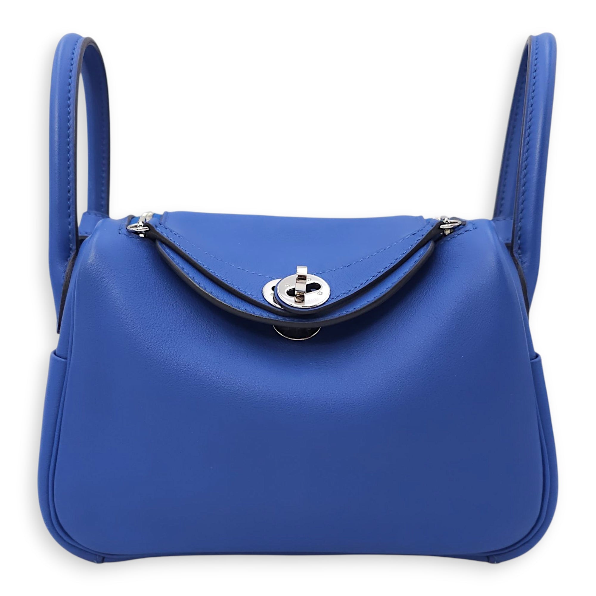 Lindy Mini Blue France/Blue Sapphire in Swift, Palladium hardware